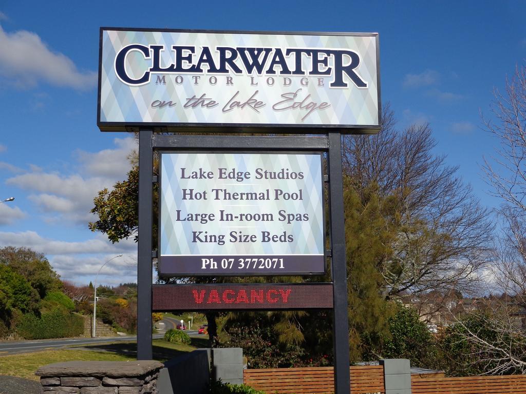 Clearwater Motor Lodge เทาโป ภายนอก รูปภาพ