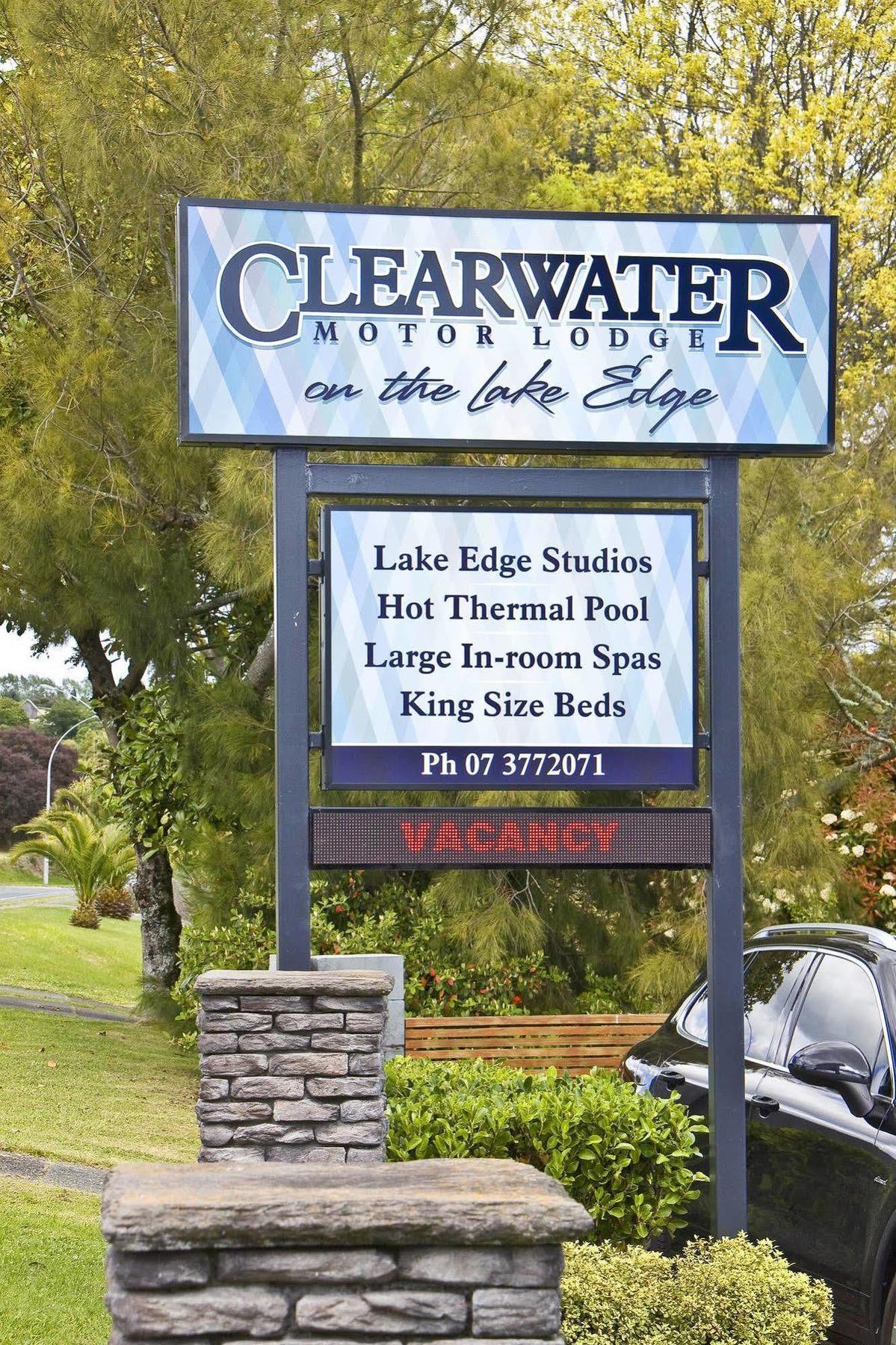 Clearwater Motor Lodge เทาโป ภายนอก รูปภาพ
